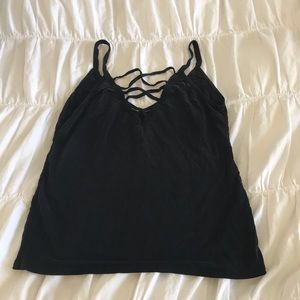 Project Social T Los Angelos criss cross top